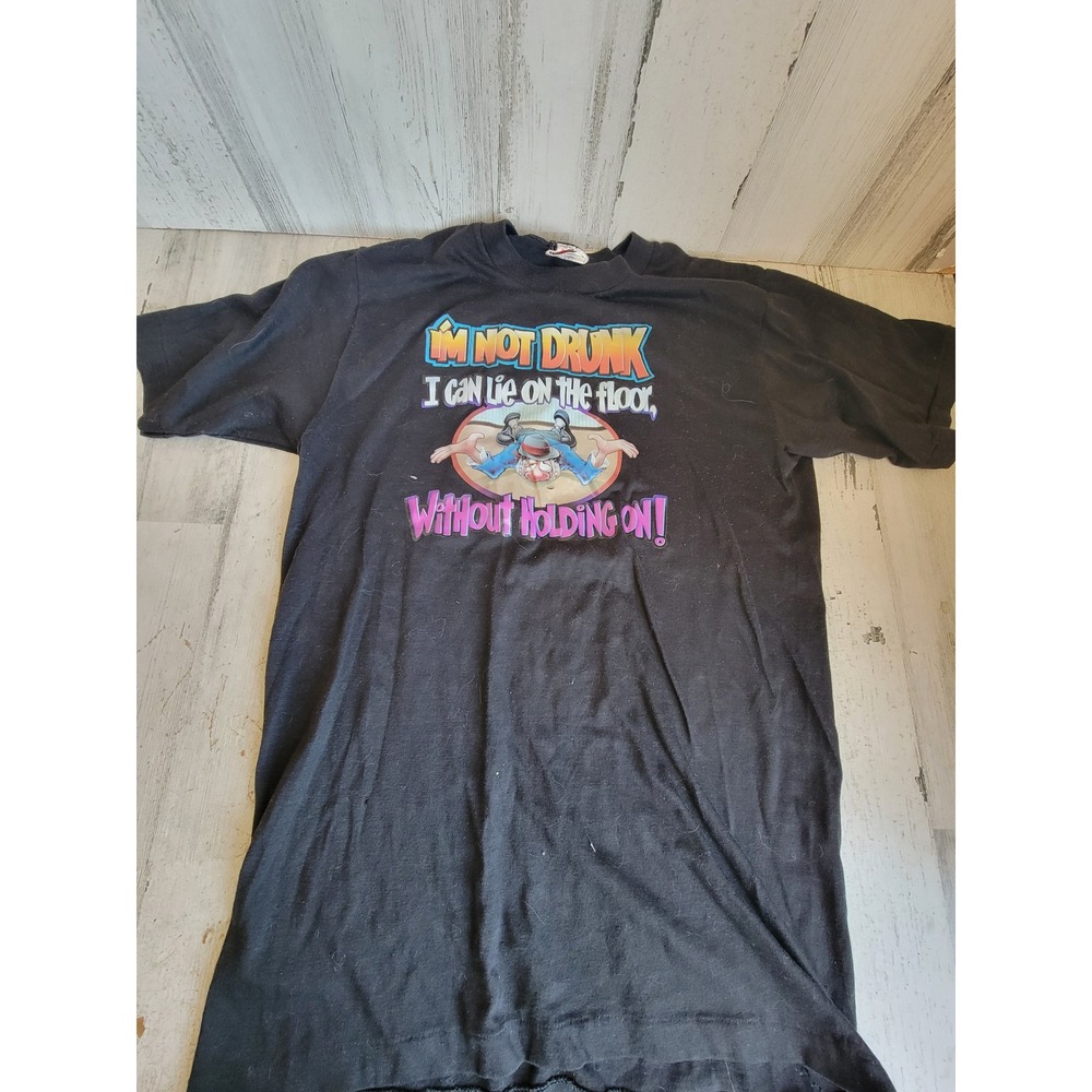 Unique clown funny shirt I'm not drunk I can lie on the floor without holding on